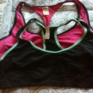 2 Sports bra's bundle
